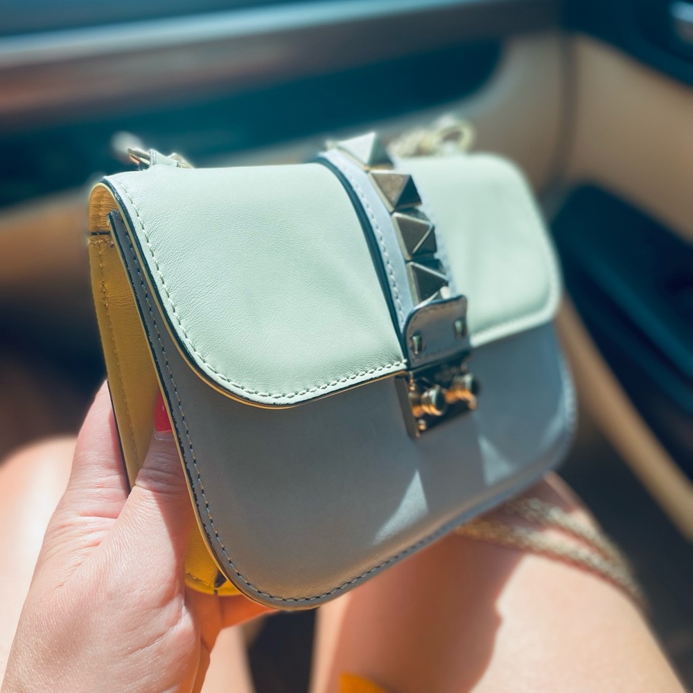Valentino rock studded shoulder bag